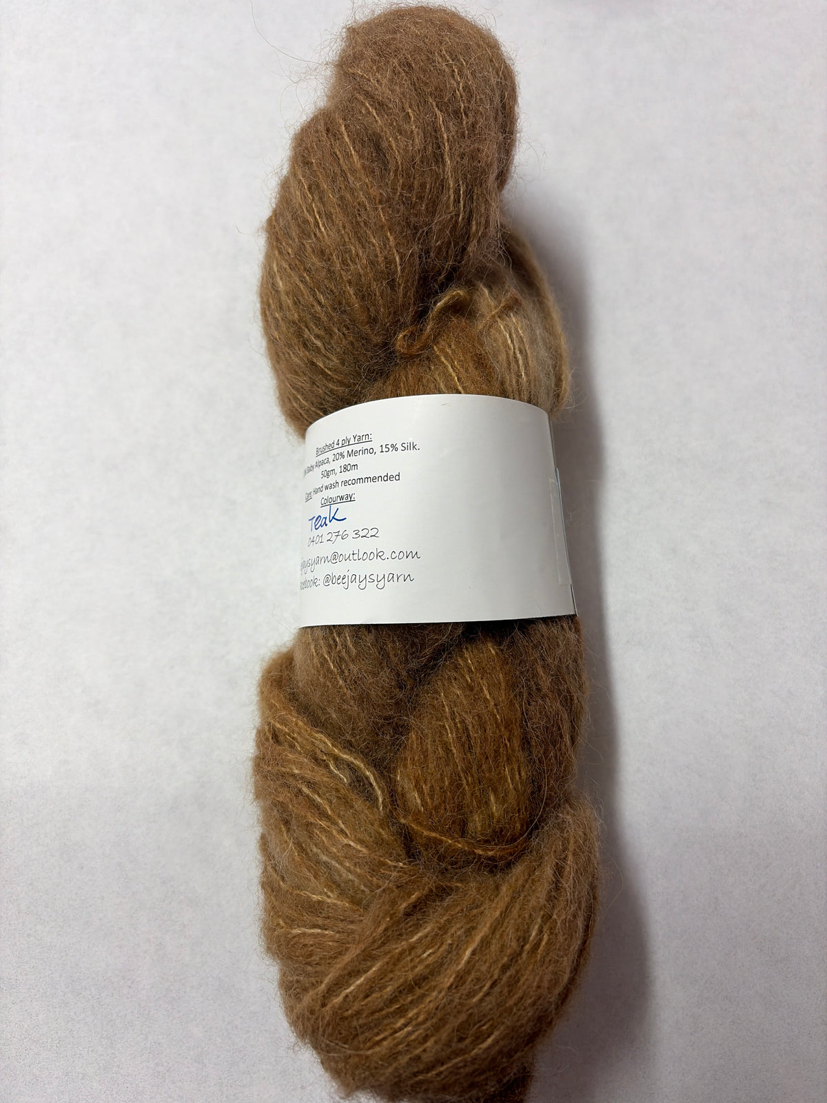 Bee Jays Hand Dyed Yarn - Teak