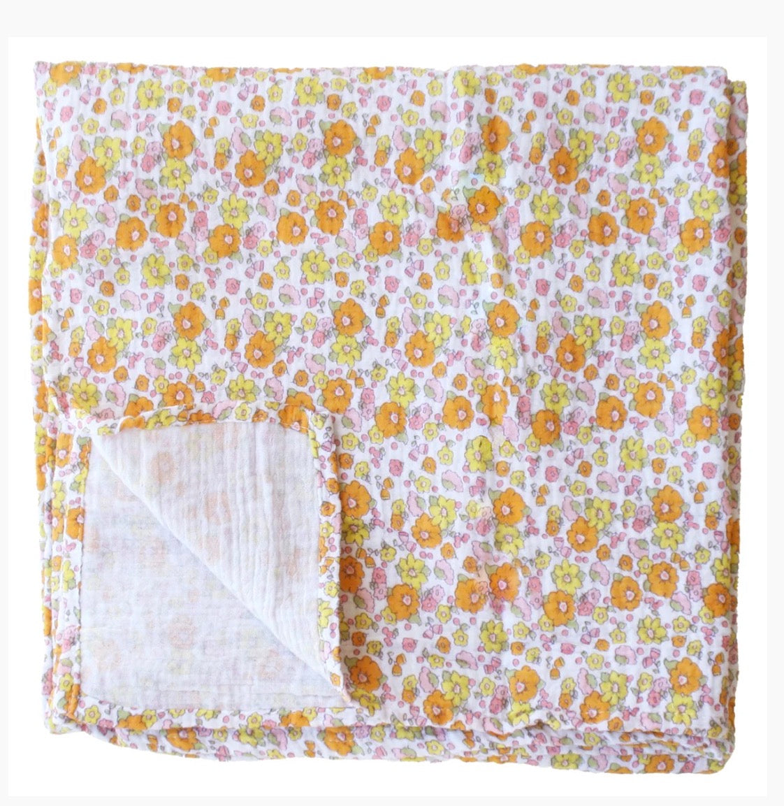 Alimrose Muslin Swaddle — Sweet Marigold