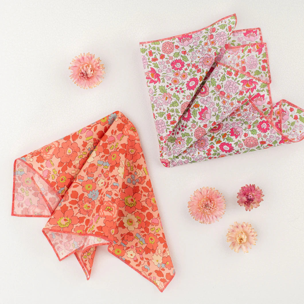 Annas of Australia Liberty Print Hankies — Set of 3