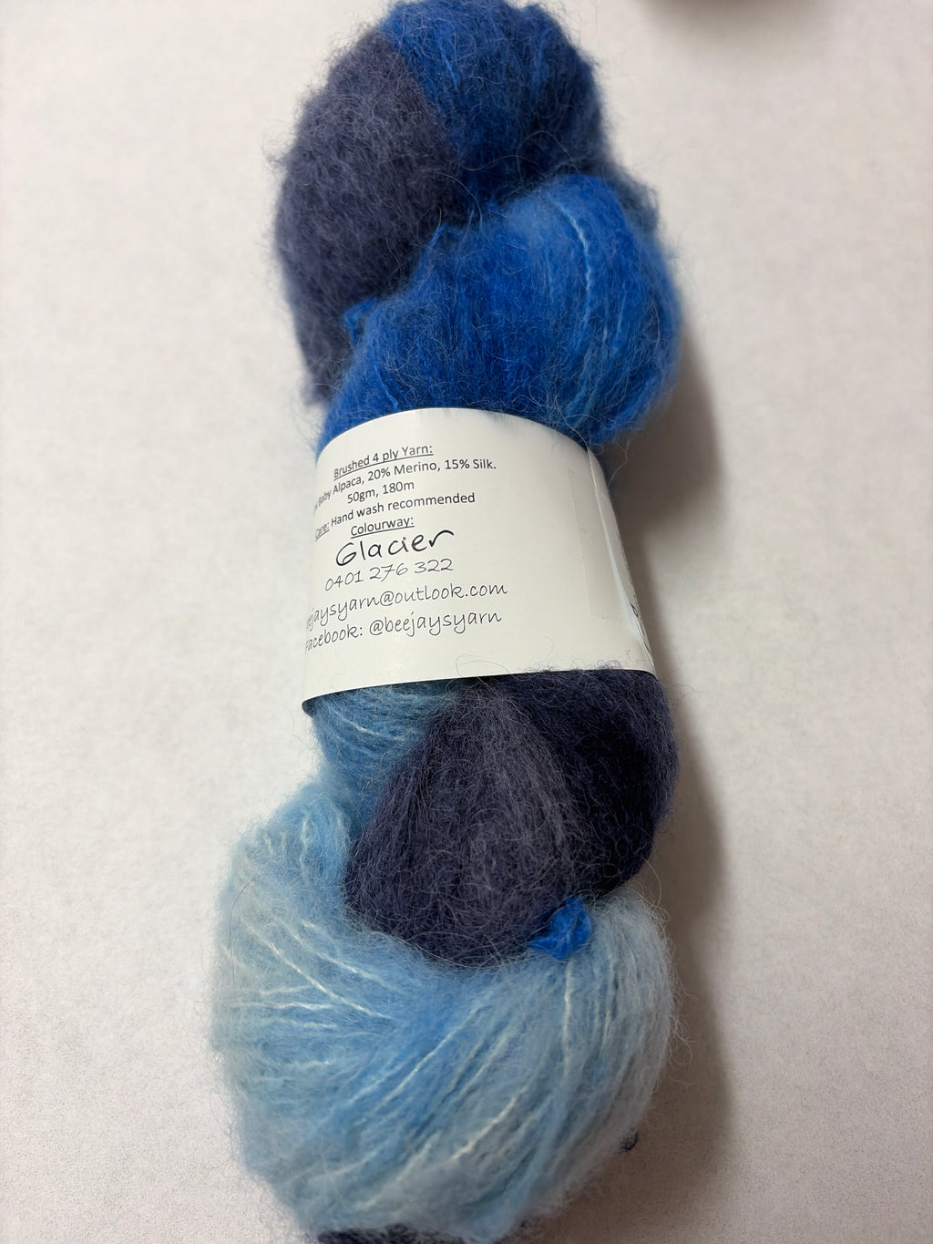 Bee Jays Hand Dyed Yarn - Glacier
