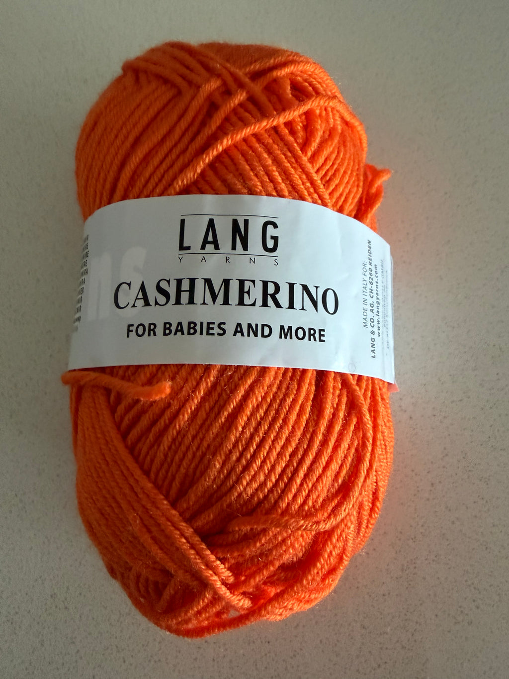 LANG Cashmerino for babies and more