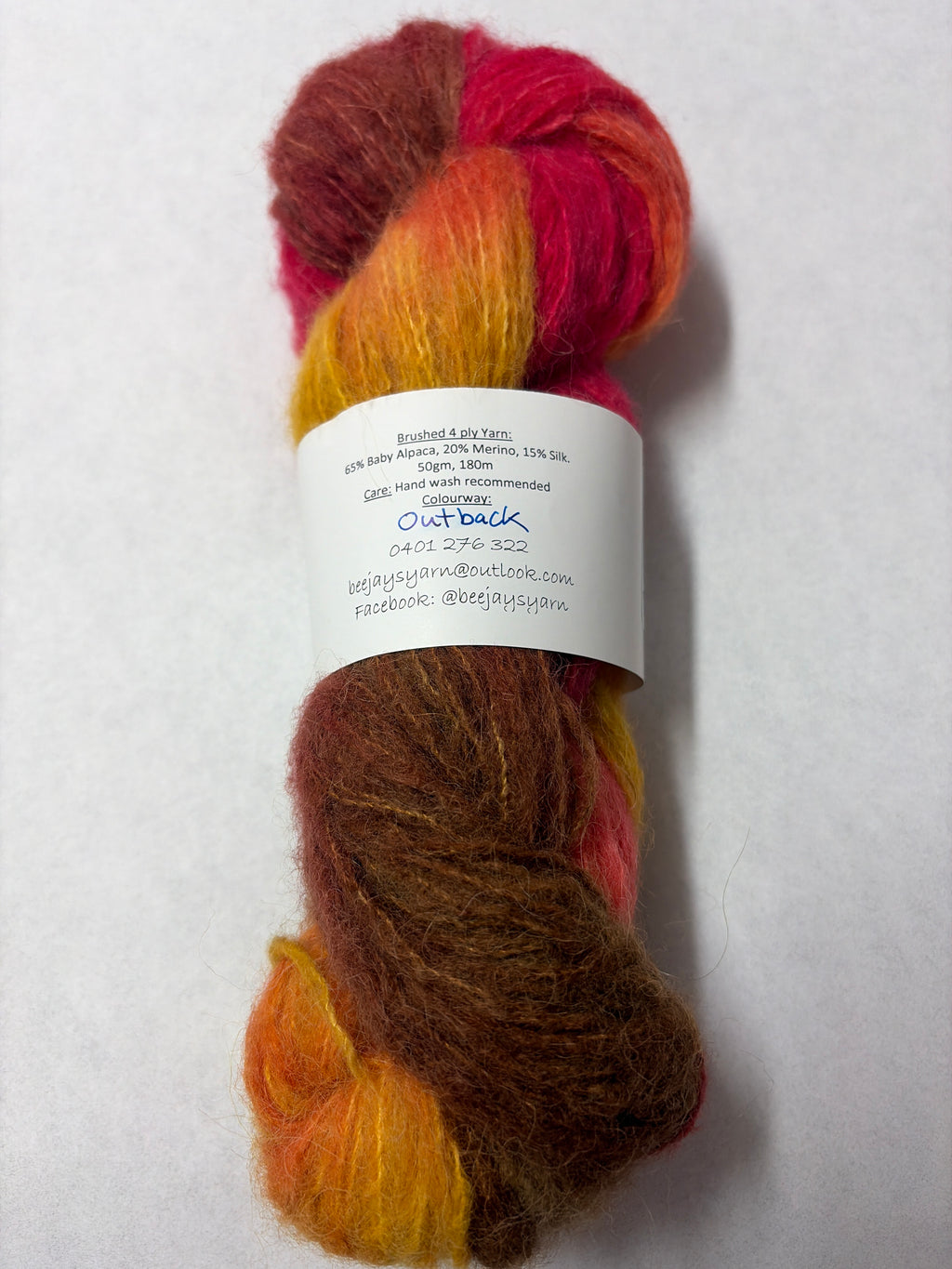Bee Jays Hand Dyed Yarn - Outback