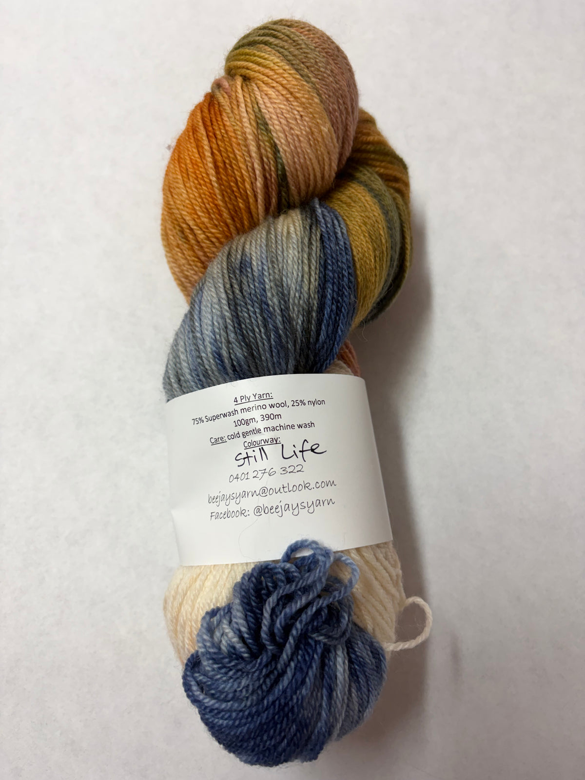 Bee Jays Hand Dyed Yarn - Still Life