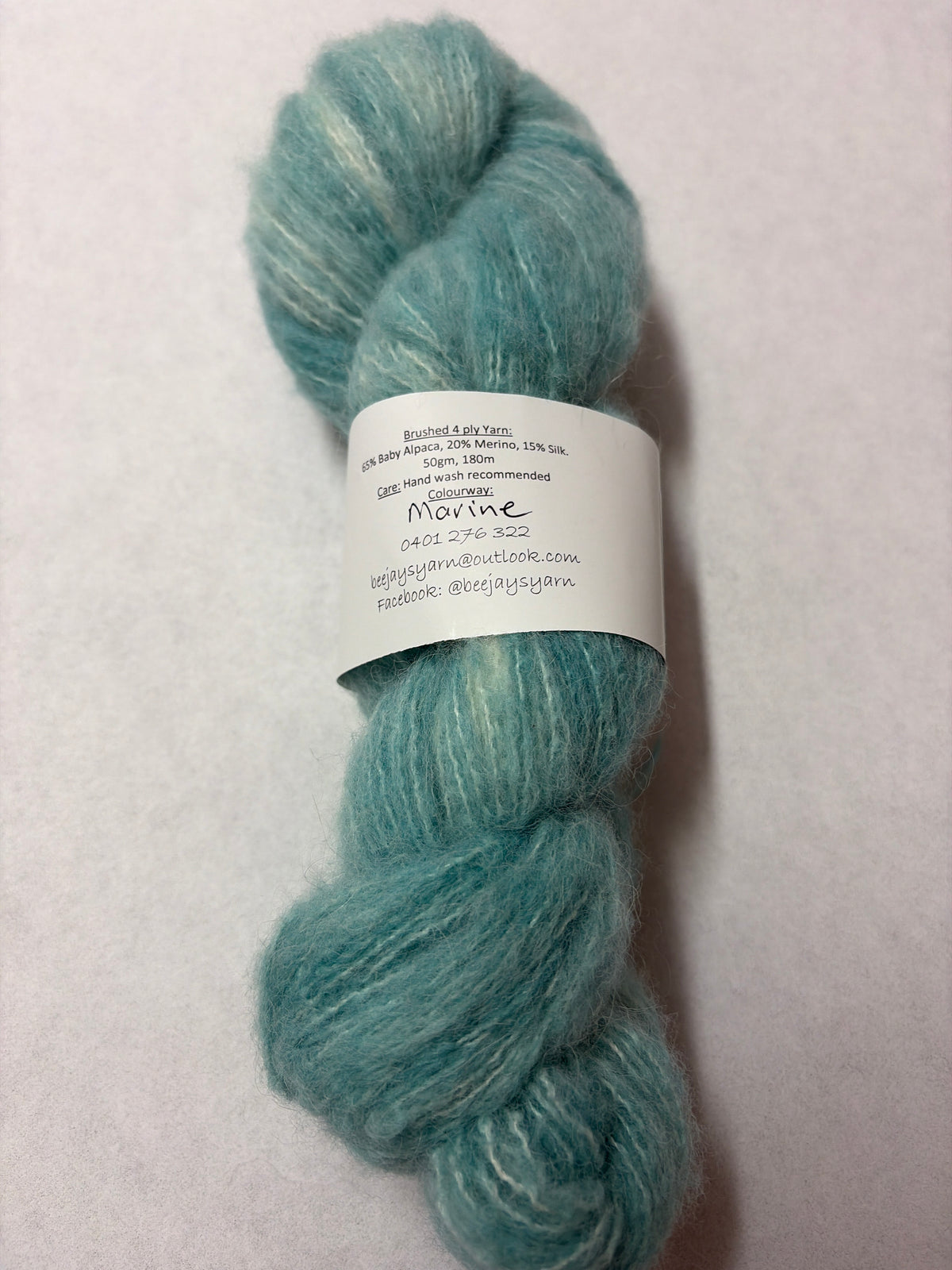Bee Jays Hand Dyed Yarn - Marine