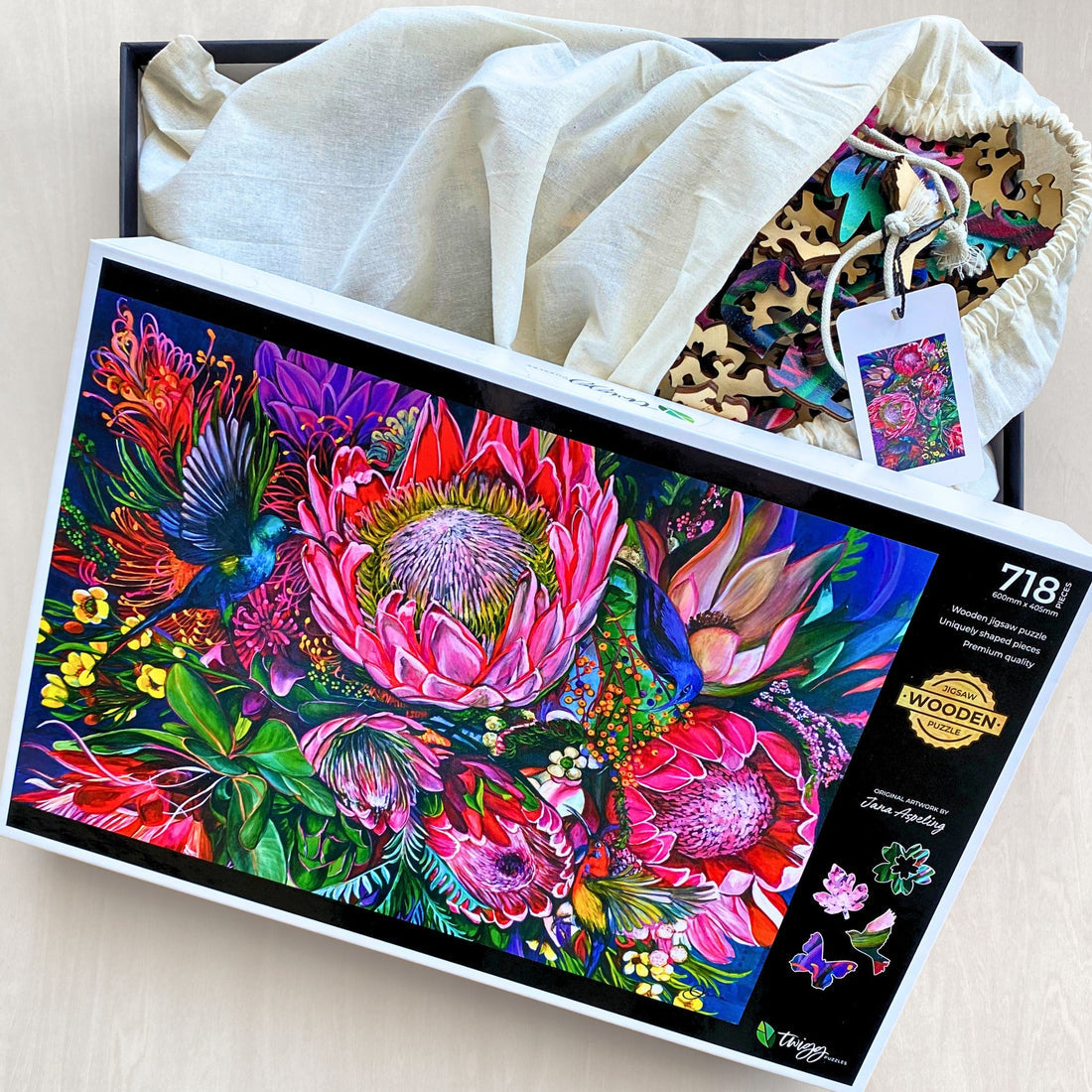 Twigg Nectar Wooden Jigsaw Puzzle — 718 Pieces