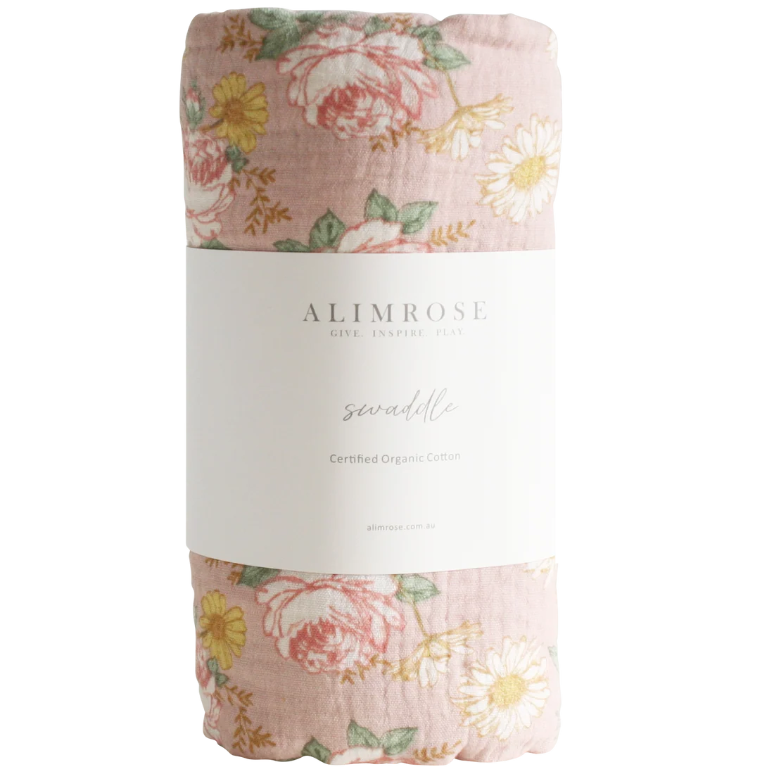 Alimrose Muslin Swaddle — English Garden