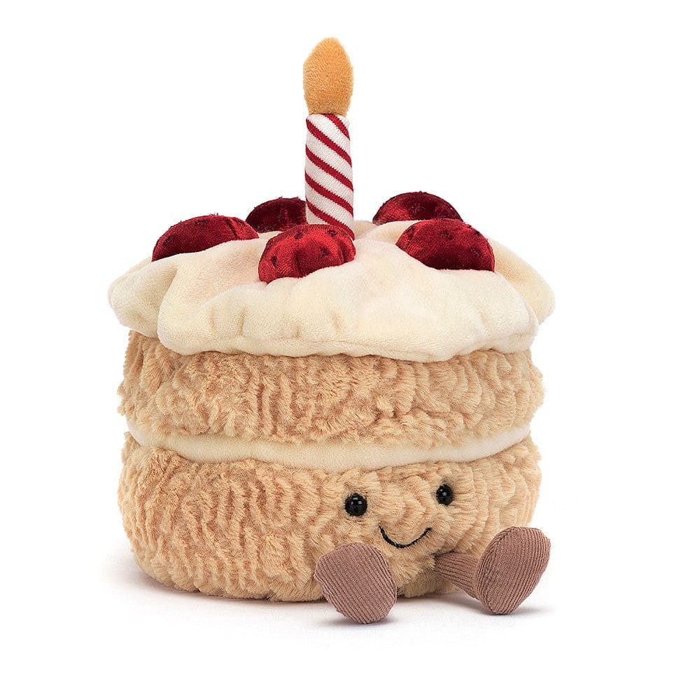 Jellycat Amuseable Birthday Cake — Medium 15cm