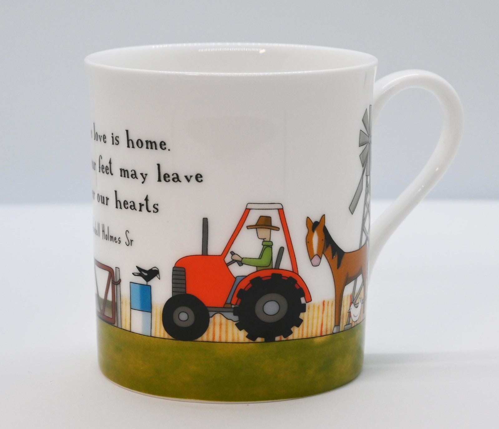 Red Tractor Designs Bone China Mug — Homing Instincts
