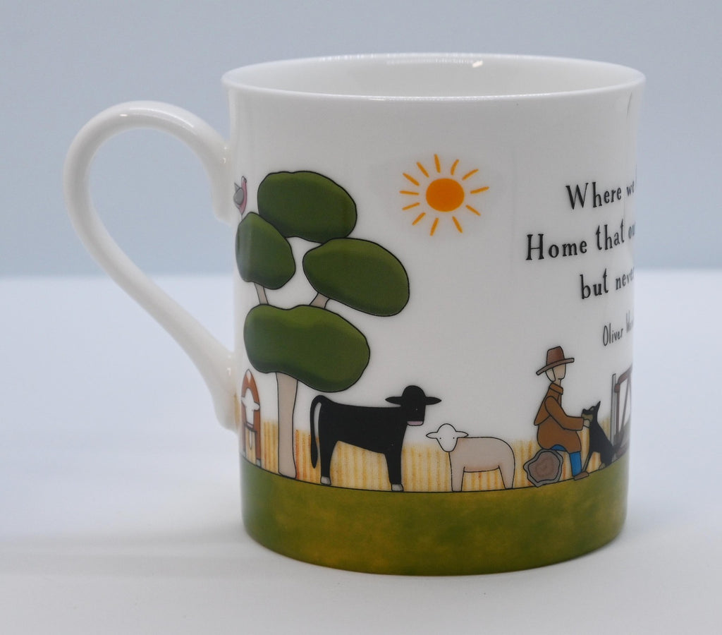 Red Tractor Designs Bone China Mug — Homing Instincts