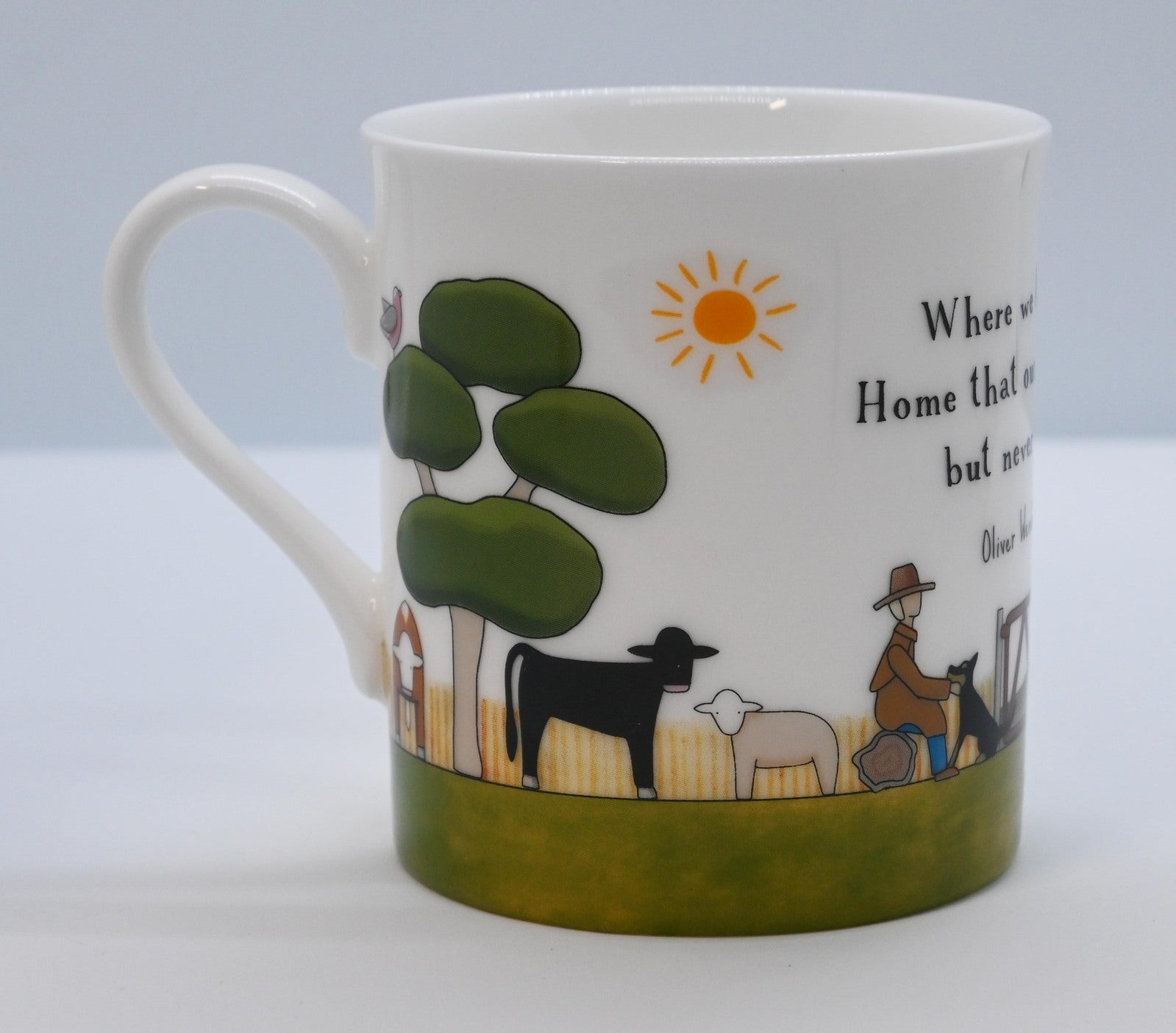 Red Tractor Designs Bone China Mug — Homing Instincts
