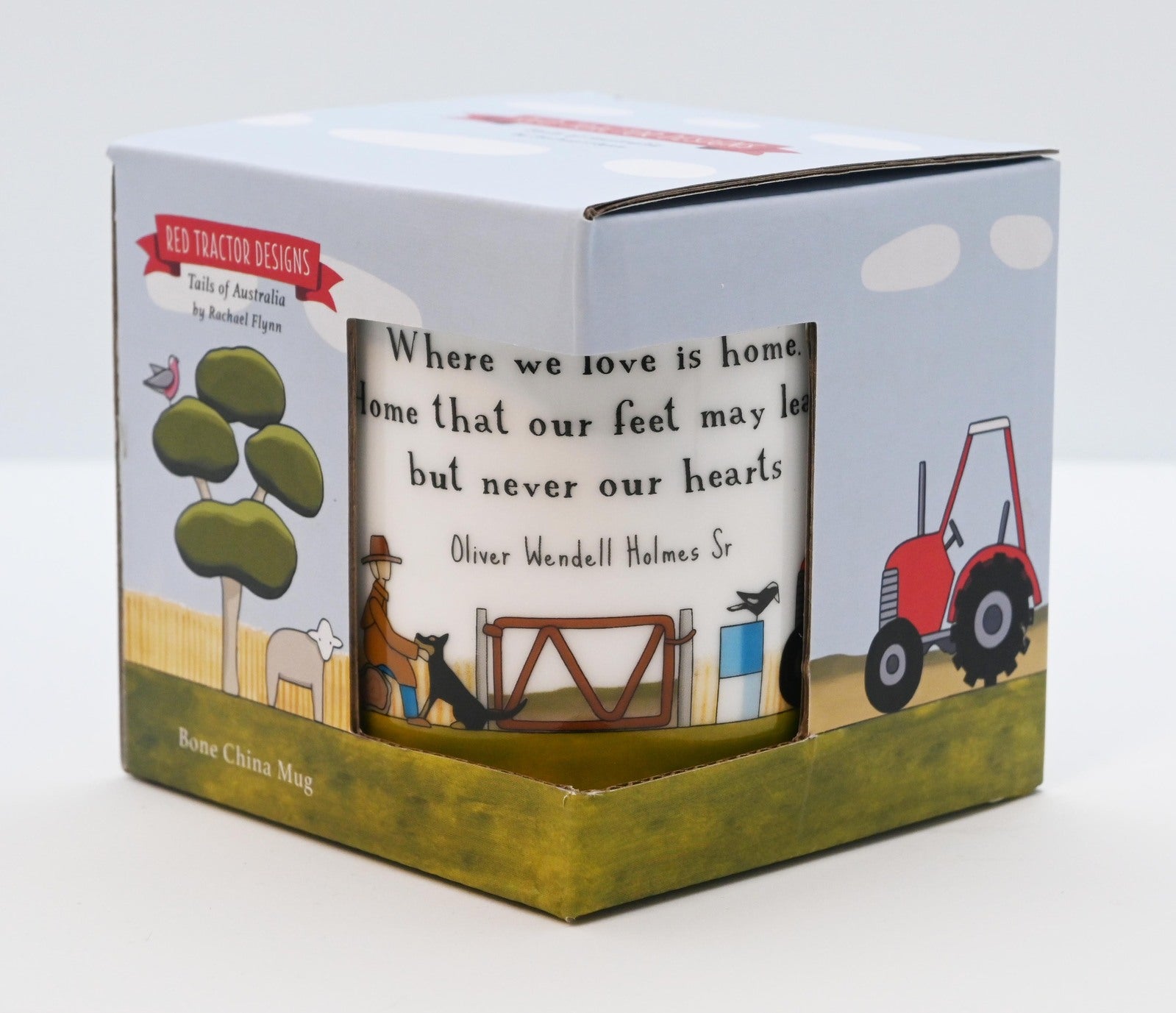 Red Tractor Designs Bone China Mug — Homing Instincts