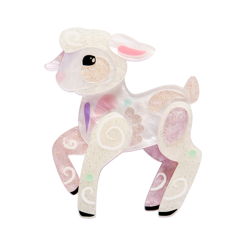 Erstwilder Lottie the Lamb Brooch