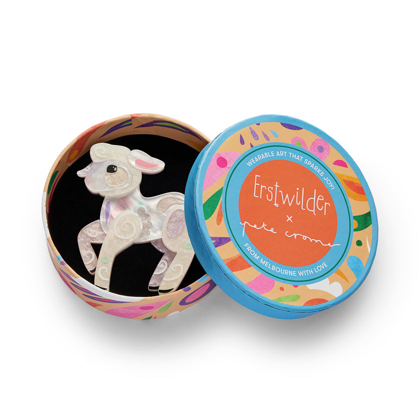Erstwilder Lottie the Lamb Brooch