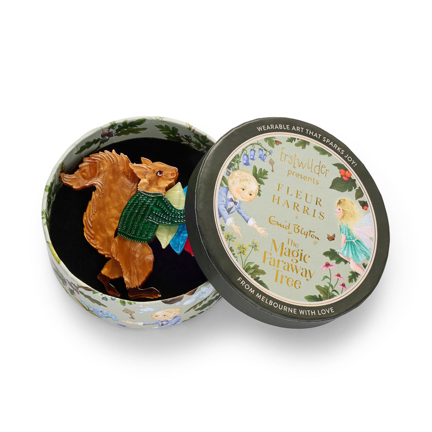Erstwilder Red Squirrel Brooch