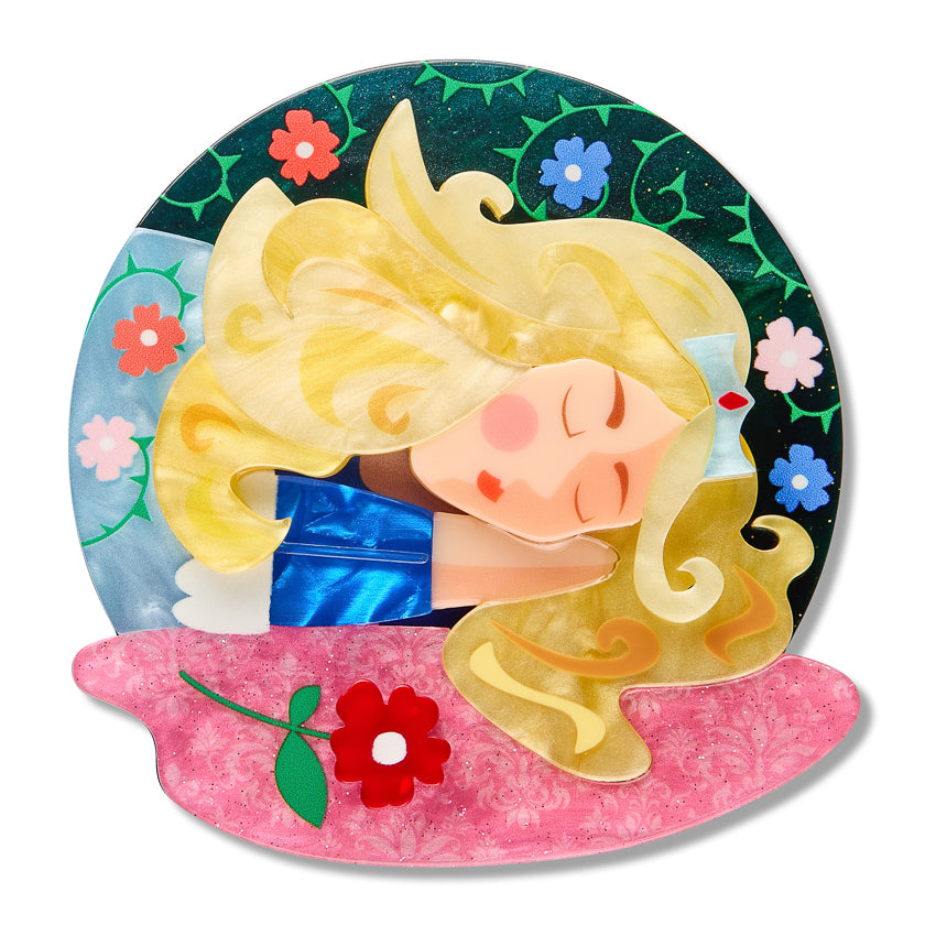 Erstwilder Sleeping Beauty Brooch