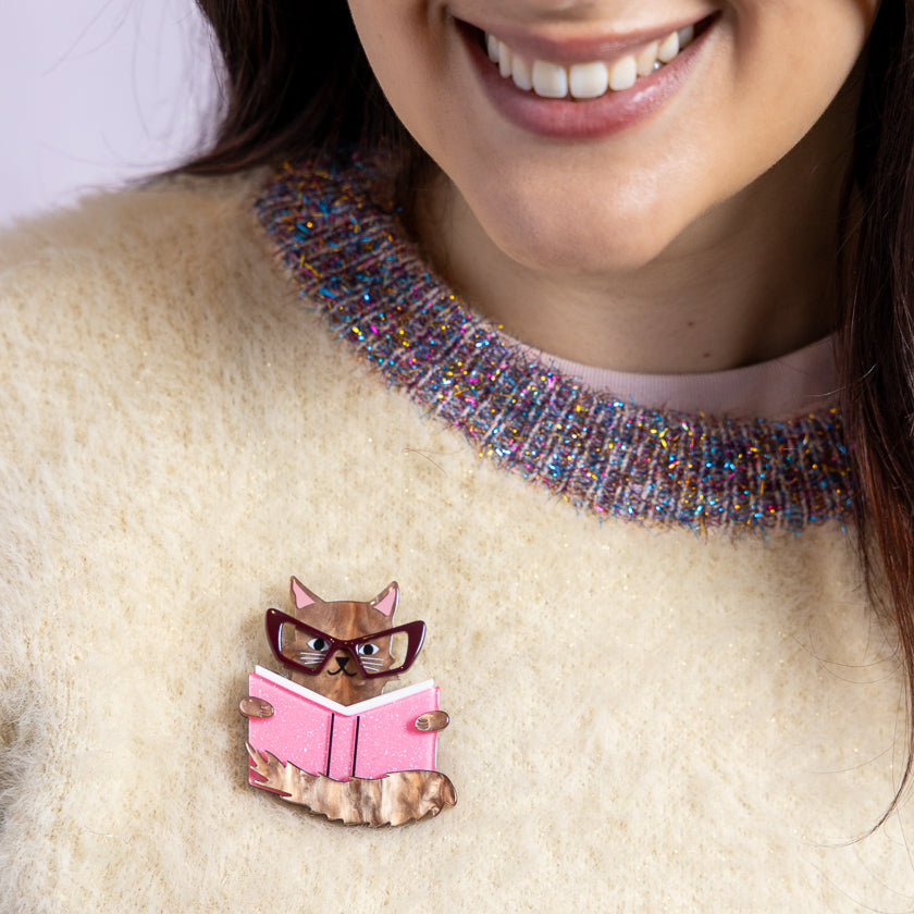 Erstwilder Puss In Boots Brooch