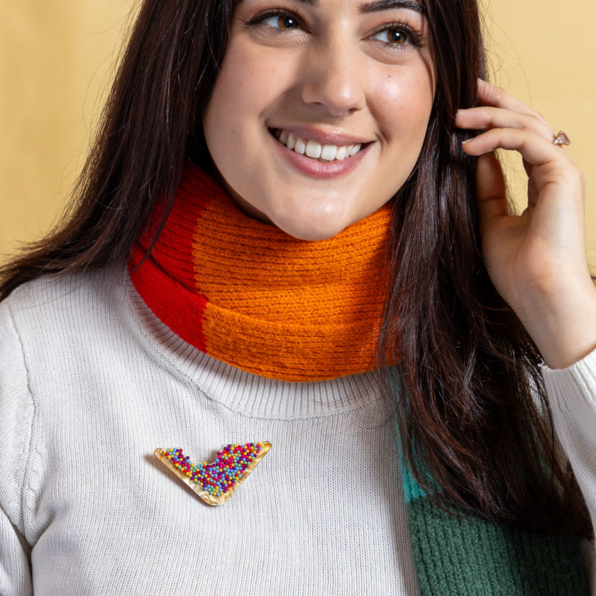 Erstwilder Fairy Bread Brooch