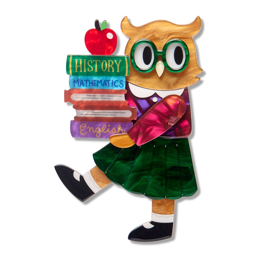 Erstwilder Professor Hootsworth Brooch