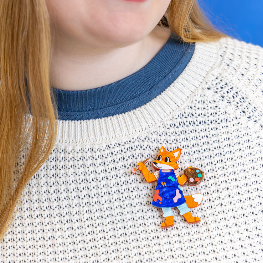 Erstwilder Fine Art Frankie Brooch