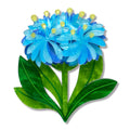 Erstwilder Blue Pincushion Brooch