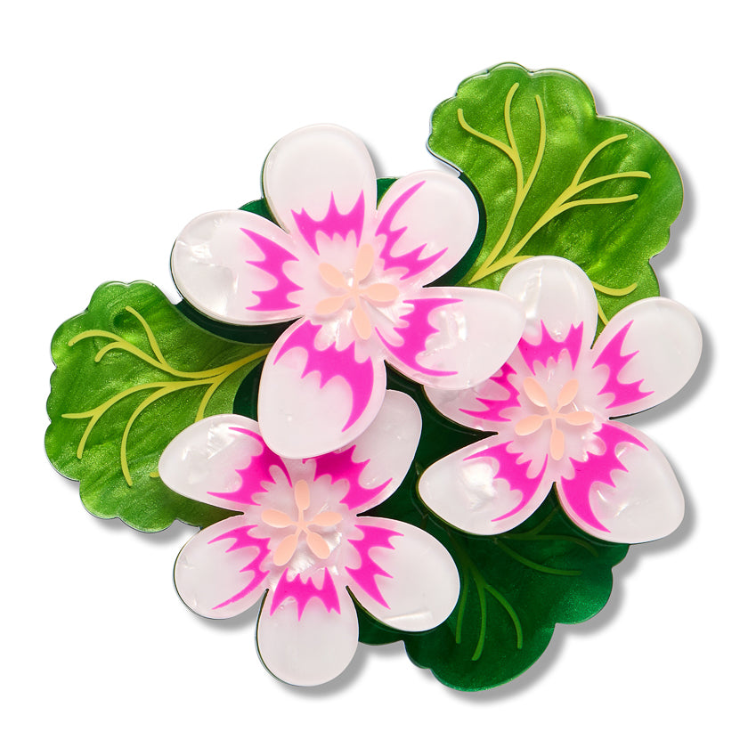Erstwilder Austral Stork's-Bill Brooch