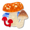 Erstwilder Native Mushroom Medley Brooch