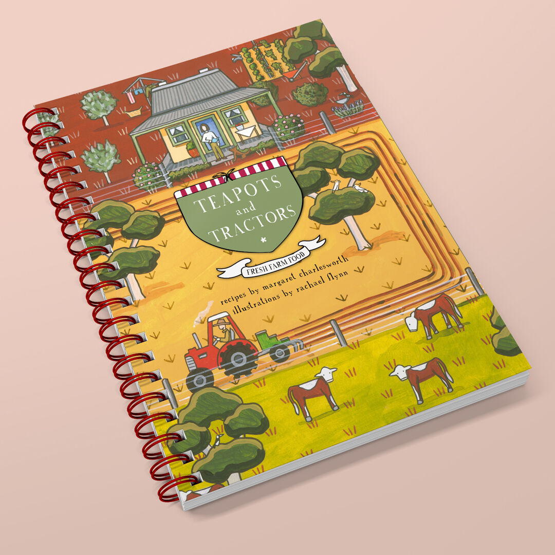 Red Tractor Designs Recipe Book