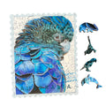 Twigg Big Blue Wooden Jigsaw Puzzle — 74 Pieces