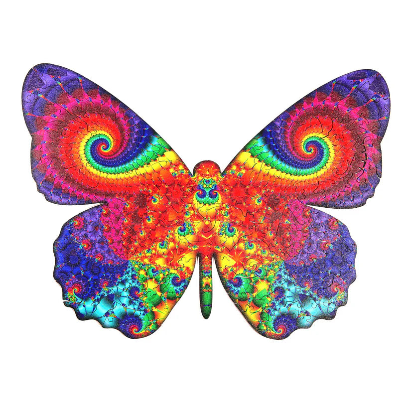 Twigg Brilliant Butterfly Wooden Jigsaw Puzzle — 167 Pieces