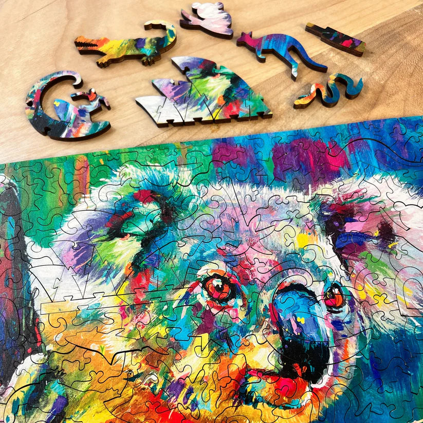 Twigg Cuddly Koala Wooden Jigsaw Puzzle — 168 Pieces