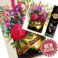 Twigg State Floral Emblems Wooden Jigsaw Puzzle — 245 Pieces