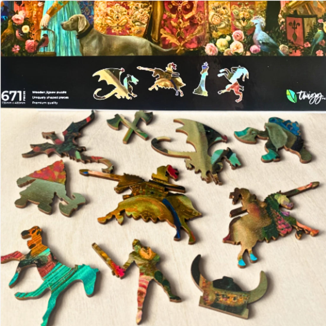 Twigg 671 Pieces - Royal Hunt - Original Artwork
