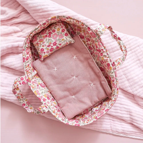 Alimrose Asleep Awake Baby Doll & Carrier