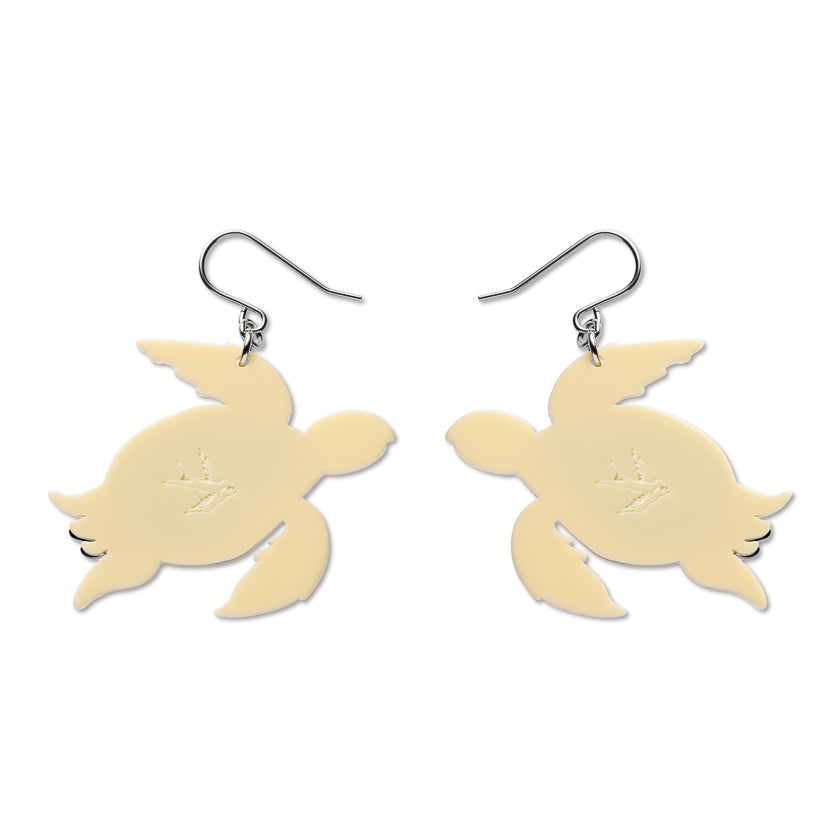 Erstwilder Hawksbill Turtle Drop Earrings