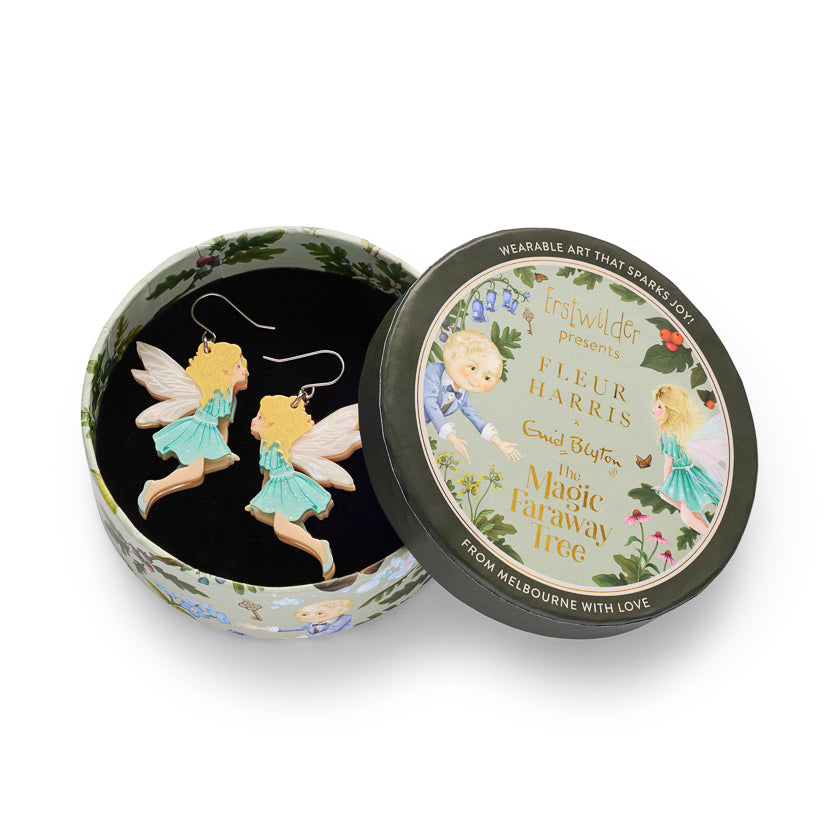 Erstwilder Silky the Fairy Drop Earrings
