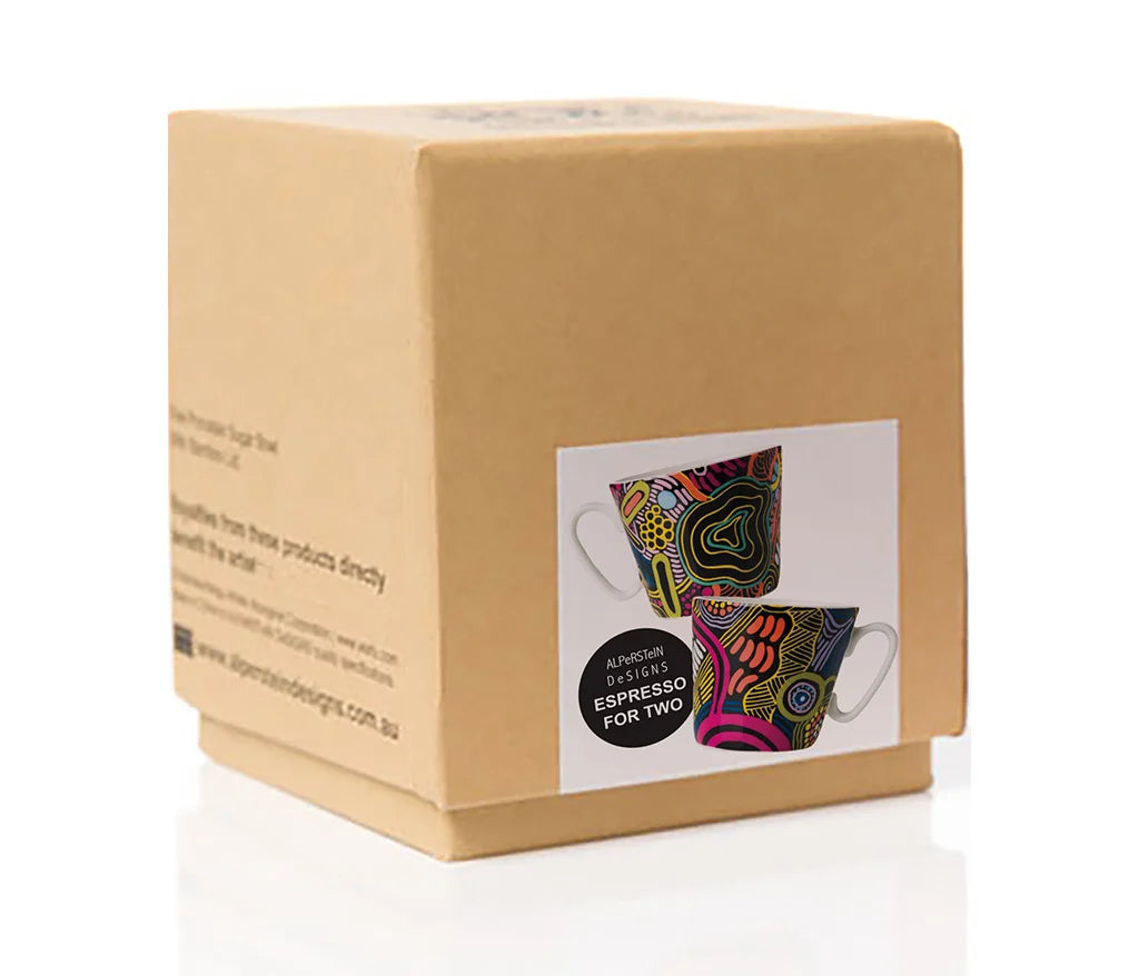 Alperstein Designs - Justin Butler Espresso Cups Set of 2