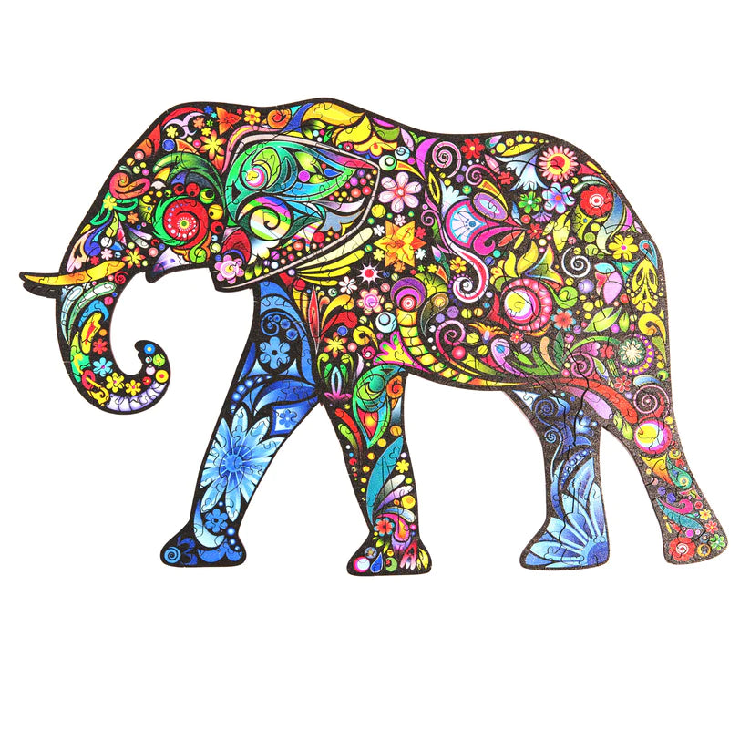 Twigg Ellie Elephant Wooden Jigsaw Puzzle — 174 Pieces