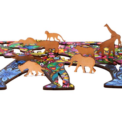 Twigg Ellie Elephant Wooden Jigsaw Puzzle — 174 Pieces