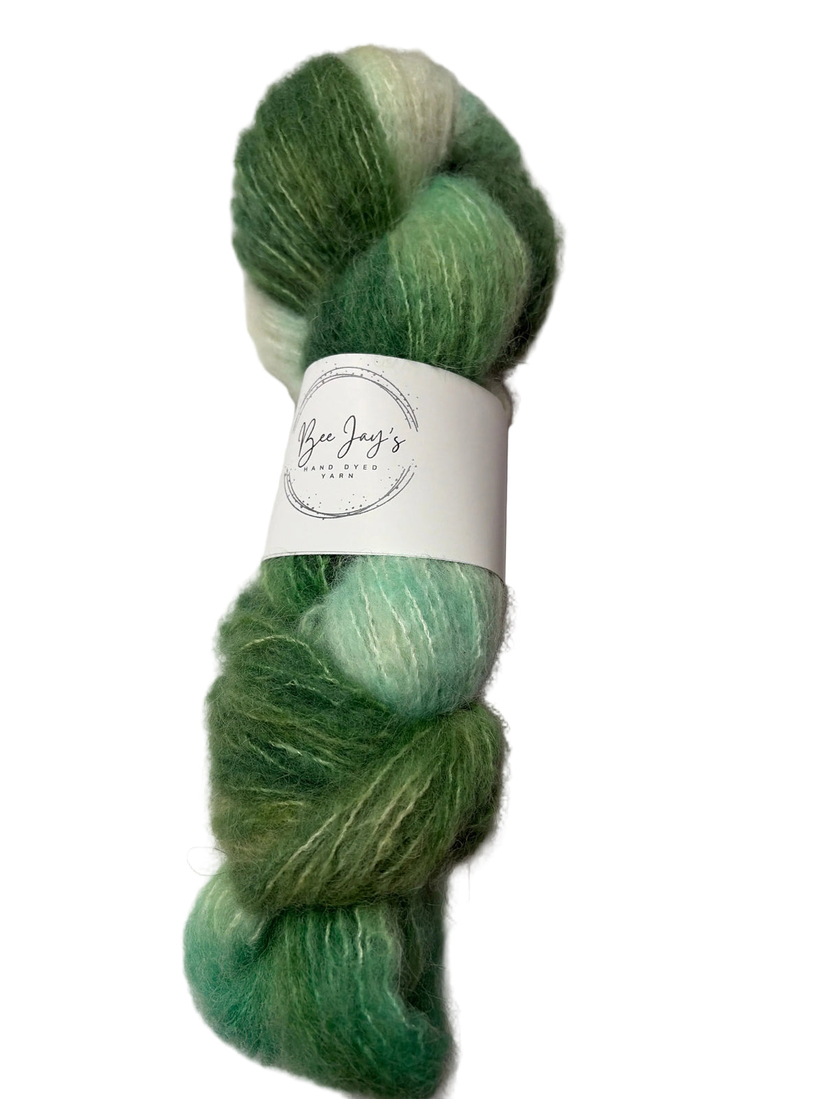 Bee Jays Hand Dyed Yarn - Moss and Mint