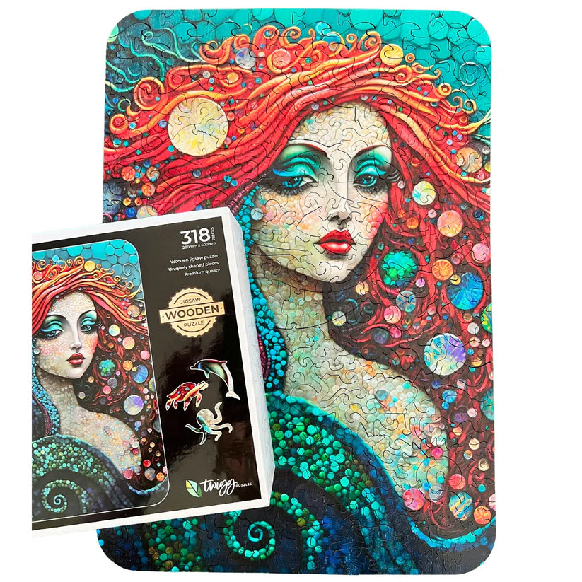 Twigg Mesmerising Mermaid Wooden Jigsaw Puzzle — 318 Pieces