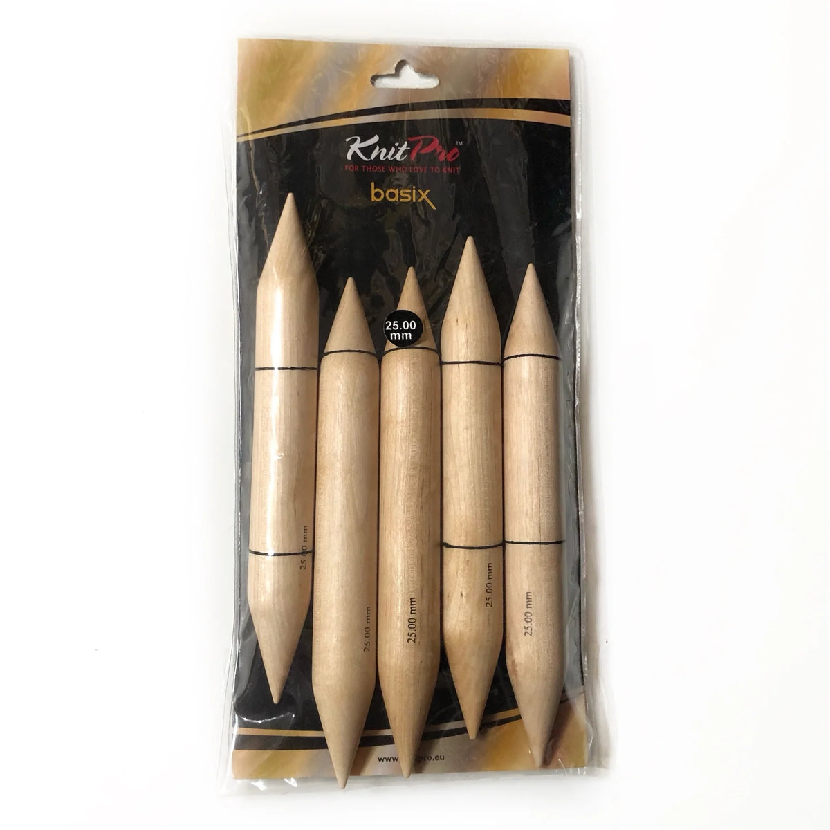Knitpro Beech Wood Double Points 20cm
