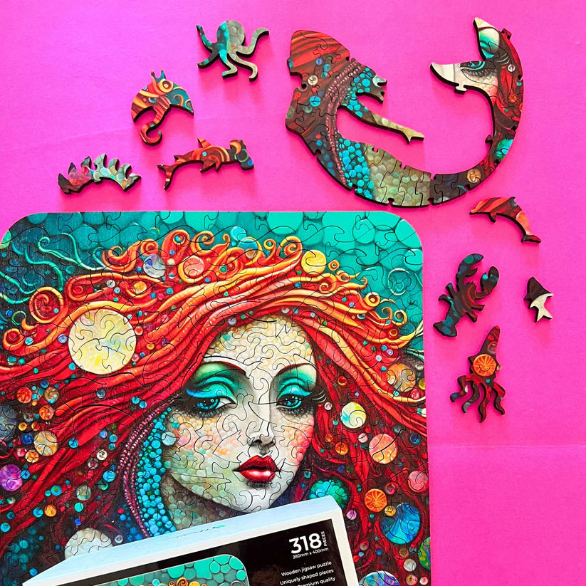 Twigg Mesmerising Mermaid Wooden Jigsaw Puzzle — 318 Pieces