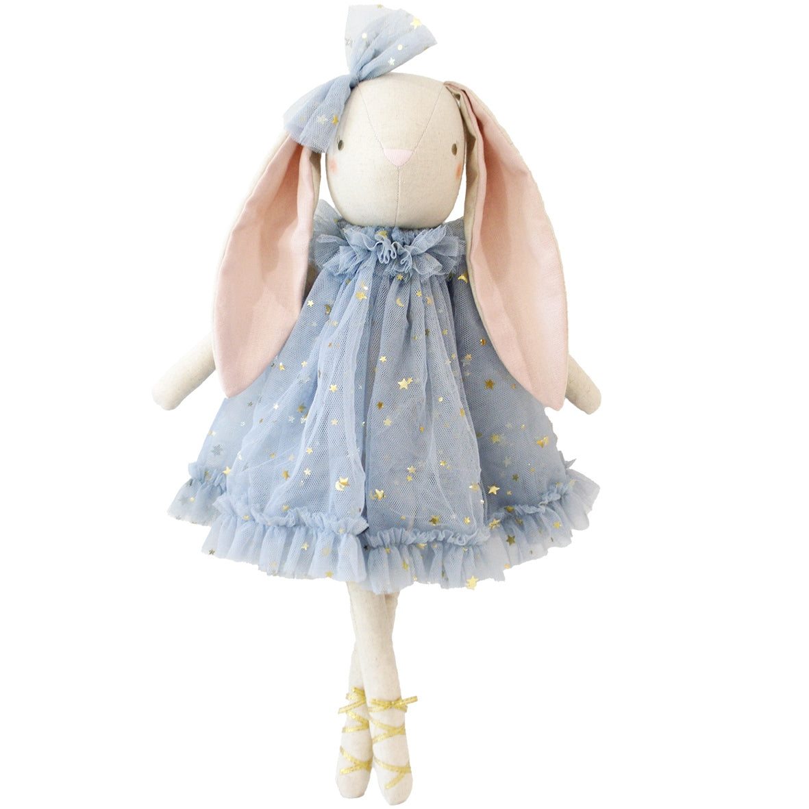 Alimrose Belle Bunny 48cm Grey Gold