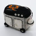 Red Tractor Designs - Handmade Felt Christmas Ornament Christmas BBQ Prawns