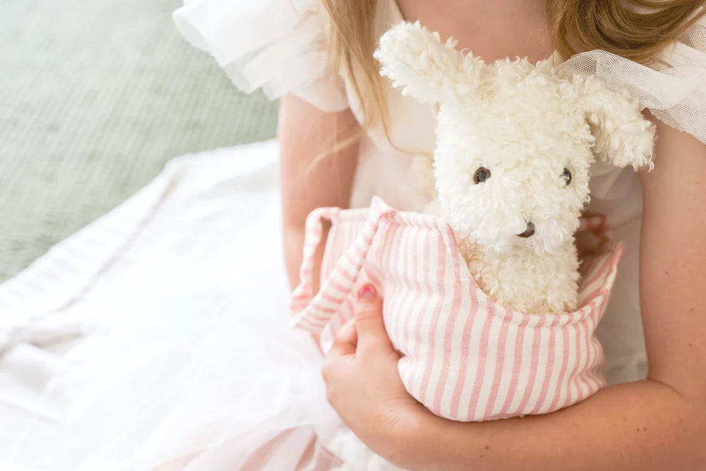 Alimrose Puppy in Carrier 'Marshmellow'