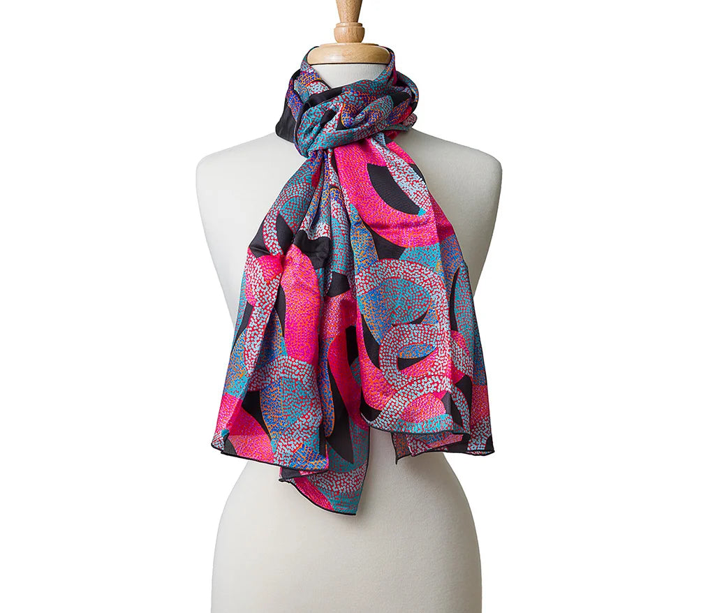 Alperstein Designs - Vanetta Hudson Silk Scarf