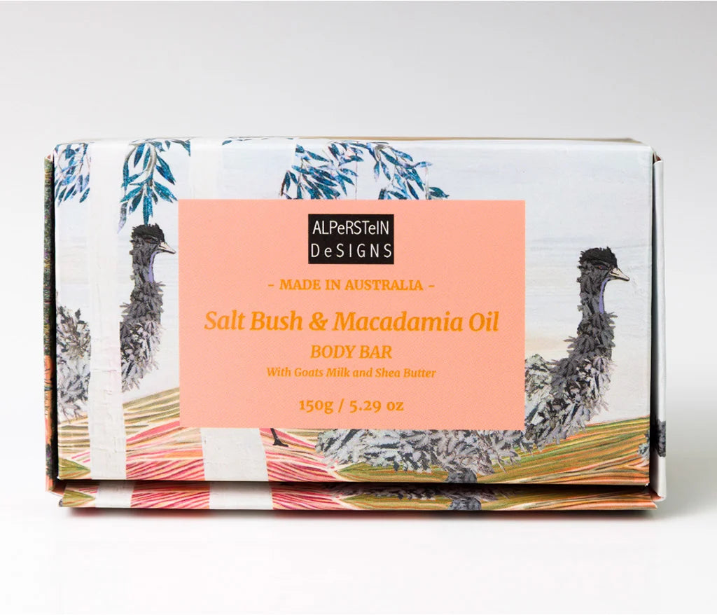 Alperstein Designs - Saltbush & Macadamia Handcream & Body Bar Gif Box