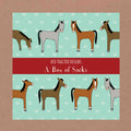 Red Tractor Designs - Cotton Socks Horses Boxed Set (Dark Olive Cuff)