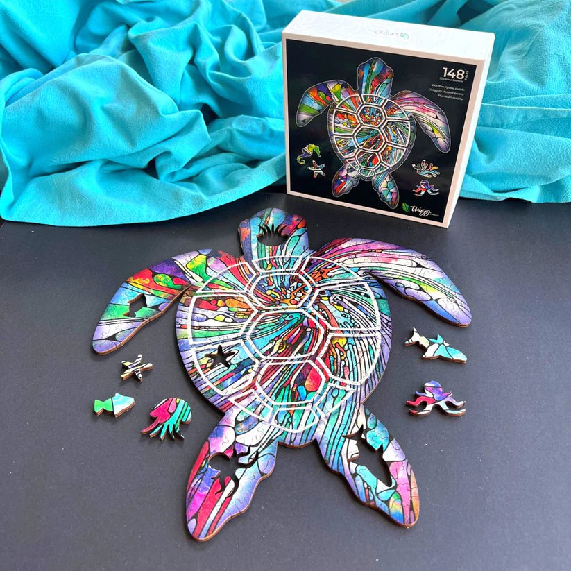 Twigg Mooloolaba Turtle Wooden Jigsaw Puzzle — 148 Pieces