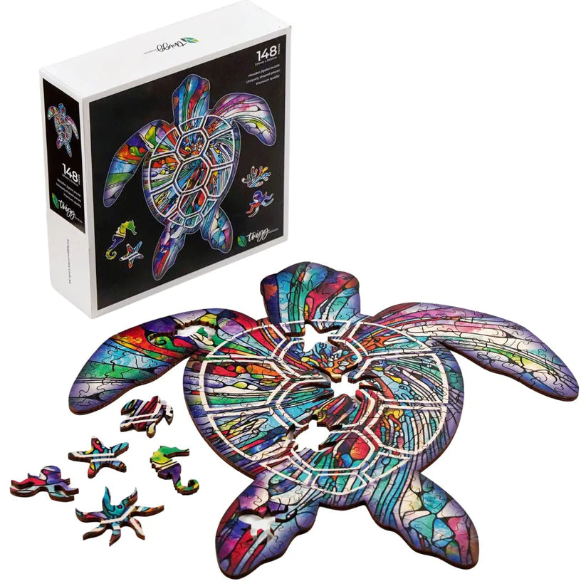 Twigg Mooloolaba Turtle Wooden Jigsaw Puzzle — 148 Pieces